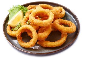 gebakken inktvisringen